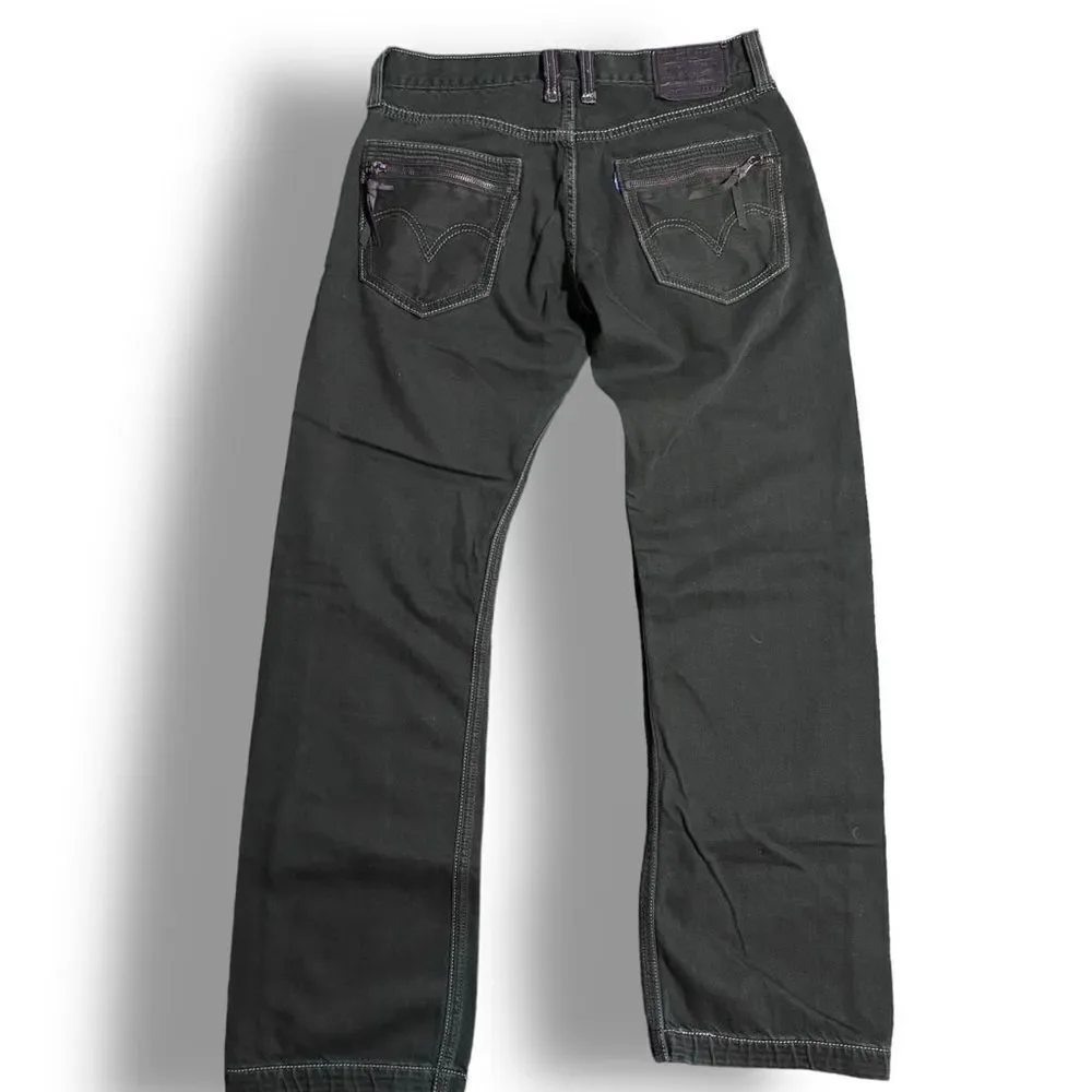 👖 Levi’s 514 Slim Straight Men’s Black‎ Jeans Size 32x32
